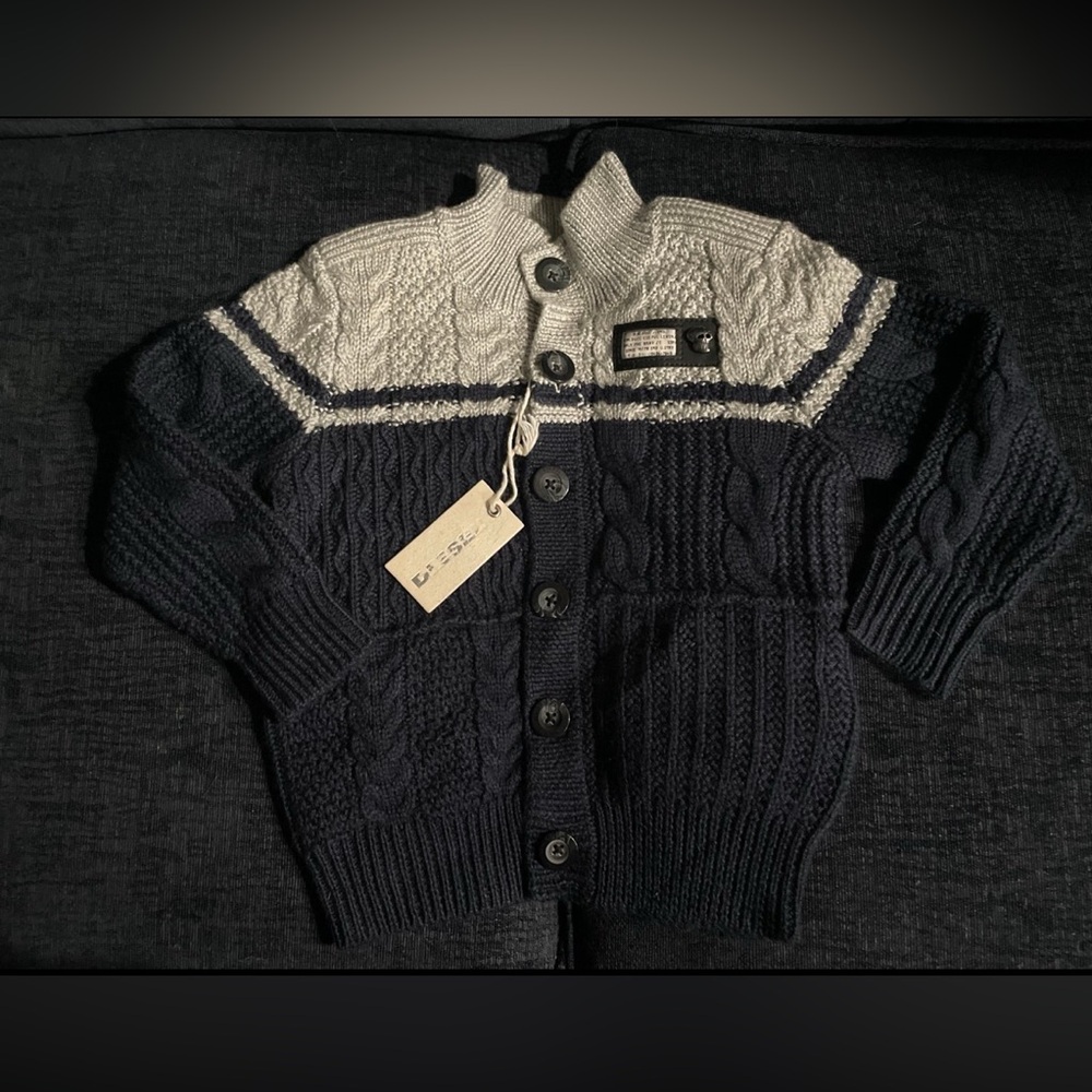 Baby Boy Diesel Chunky Sweater
